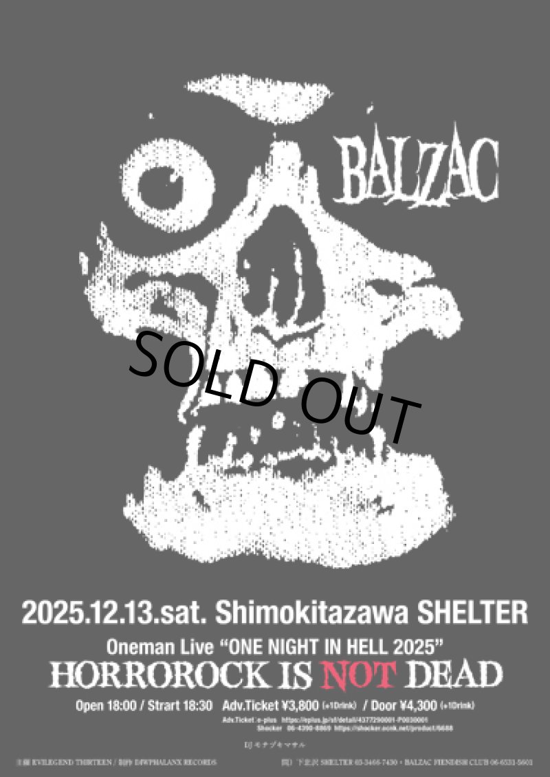 画像2: 2025年12月13日（土）東京下北沢SHELTER (ticket) (2)