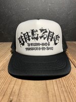 画像2: BALZAC / USUGROW LOGO MESH CAP（BK/WHパネル） (2)