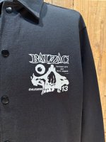 画像3: BALZAC “SKULL” 10.0oz. COTTON COACH JACKET (3)