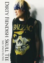 画像1: DIRTY FIENDISH SKULL TEE (1)