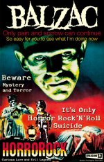 画像3: VINTAGE STYLE TEEシリーズ・第3弾『HORROROCK・VINTAGE STYLE TEE』（VINTAGE REAL BLACK） (3)