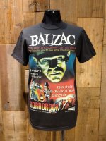 画像1: VINTAGE STYLE TEEシリーズ・第3弾『HORROROCK・VINTAGE STYLE TEE』（VINTAGE REAL BLACK） (1)