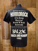 画像2: VINTAGE STYLE TEEシリーズ・第3弾『HORROROCK・VINTAGE STYLE TEE』（VINTAGE REAL BLACK） (2)