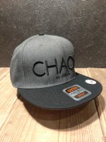 画像1: Chaos Snapback Cap (BLACK/HEATHER BLACK) (1)