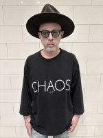 画像1: Chaos Raglan 3/4 Sleeve Tee (Black) (1)