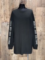 画像2: CULTURE/ ROOTS AND CULTURE LONG SLEEVE TEE (BLACK) (2)