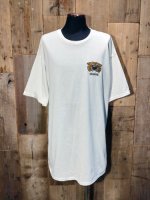 画像2: 虎 Embroidery tee (Vanilla White) (2)