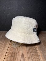 画像1: D-13 BOA BUCKET HAT (ホワイト) (1)