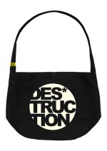画像3: DES*TRUCTION NEWSPAPER BAG（BK） (3)