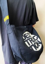画像5: DES*TRUCTION NEWSPAPER BAG（BK） (5)