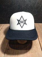 画像2: HEXAGRAM  MESH CAP（BK/WHパネル） (2)