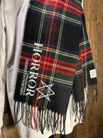 画像2: HORROR CASHMERE TOUCH MUFFLER (RED CHECK) (2)