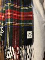 画像3: HORROR CASHMERE TOUCH MUFFLER (RED CHECK) (3)