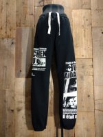 画像2: UN CHIEN ANDALOU BIG PRINT SWEAT PANTS (2)