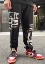 画像6: UN CHIEN ANDALOU BIG PRINT SWEAT PANTS (6)