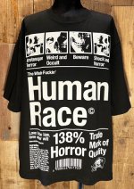 画像2: FUCKIN’ HUMAN RACE DROP SHOULDER TEE (ブラック) (2)