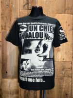 画像1: UN CHIEN ANDALOU TEE（ブラック) (1)