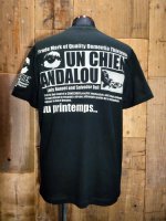 画像2: UN CHIEN ANDALOU TEE（ブラック) (2)