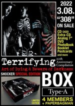 画像2: 『TERRIFYING - ART OF DYING』&『BEWARE OF DARKNESS』20TH ANNIVERSARY COMPILATION SHOCKER SPECIAL EDITION BOX（タイプA BOX：4 MEMBERS + PAPERBAGMAN） (2)