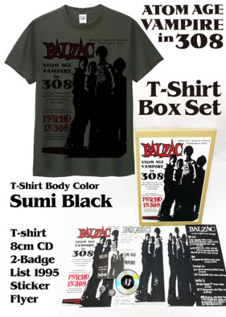 BALZAC SHOCKER”666 WEEK 限定ノベルティTシャツ　バッチ SHOCKER オープン20周年特別企画 : HISASHI (GLAY) × SHOCKER