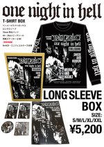 画像1: ONE NIGHT IN HELL TシャツBOX・ロングスリーブ (1)