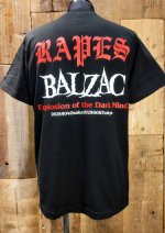 画像3:  《6月8日高円寺HIGH公演参加者対象》 RAPES & BALZAC コラボレーションTシャツ（レギュラーデザイン）予約 (3)