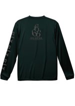 画像2: SKULL 666 LIGHT DRY ロングスリーブT-SHIRT (4.4 オンス) 〜ブラック・ブラック〜 (2)