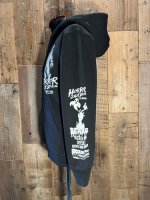 画像4: SHC 24th. ANNIVERSARY BALZAC×SHOCKER W-NAME ZIP UP HOODIE (BK/ターコイズグリーン) (4)