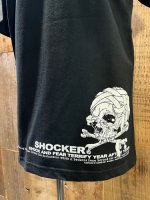 画像3: SHOCKER PUSHEAD BANDAGE SKULL 2025 T-SHIRT (BK/D.GY) (3)