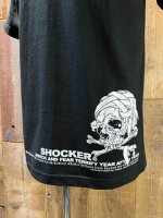 画像3: SHOCKER PUSHEAD BANDAGE SKULL 2025 T-SHIRT (BK/L.GR) (3)