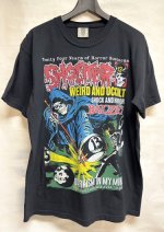 画像2: VINTAGE STYLE TEEシリーズ・第2弾『SKULL BILLIARDS・VINTAGE STYLE TEE』（VINTAGE REAL BLACK） (2)