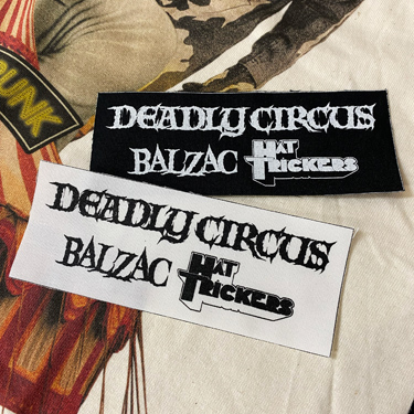 9月13日（土）新宿LOFT会場にてTシャツを中心とし、多種のBALZAC