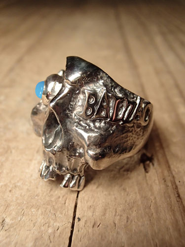 BALZAC 2024 SILVER SKULL RING SHOCKER HAPPY NEW YEAR FAIR 2024   Skull Ring 2024 4 