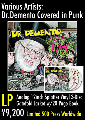 画像1: 『Dr. Demento Covered in Punk』 LP (Analog 12inch Splatter Vinyl 3-Disc Gatefold Jacket w/20 Page Book) (1)