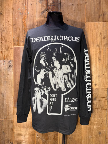 画像3: BALZAC & HAT TRICKERS 『DEADLY CIRCUS』 ロングスリーブ TEE (3)