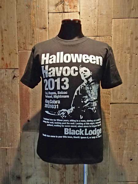 画像1: BLACK LODGE -Halloween havoc 2013- T-SHIRT (1)